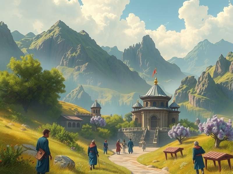 Mystic Anise Ramble - Open World Landscape of Anise Valley